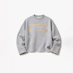 Fire Dept. Longsleeve Cropped – Ash Grey