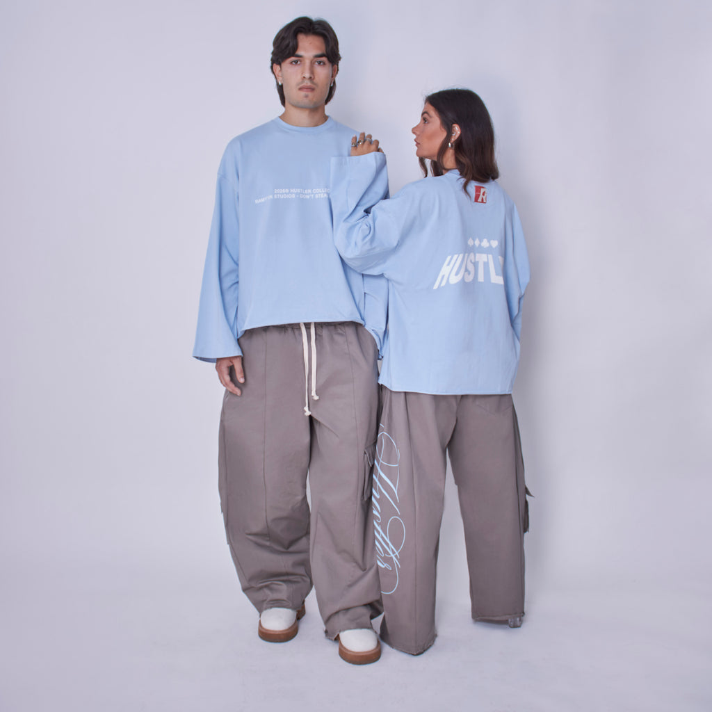 Longsleeve Signature Sky Blue