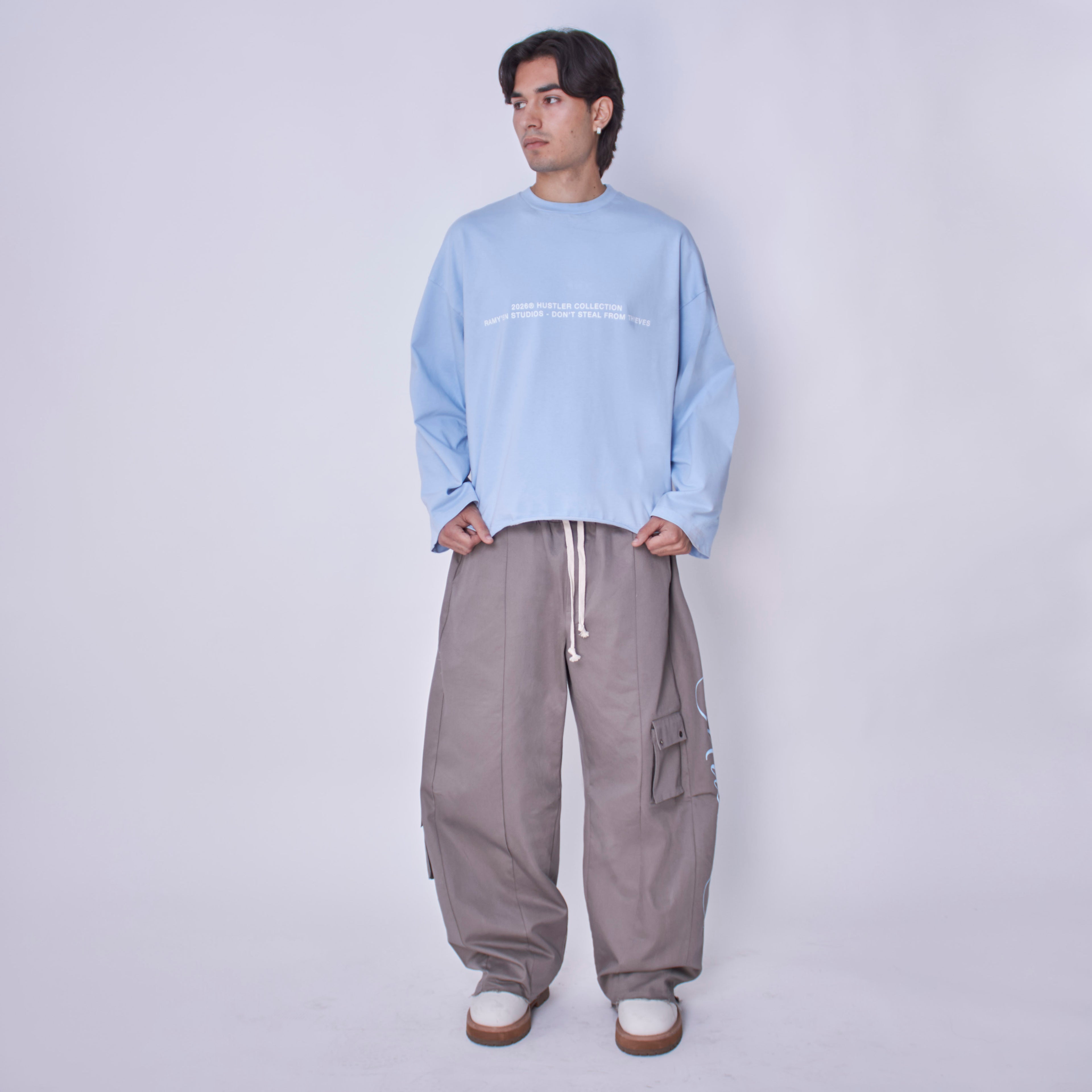 Longsleeve Signature Sky Blue