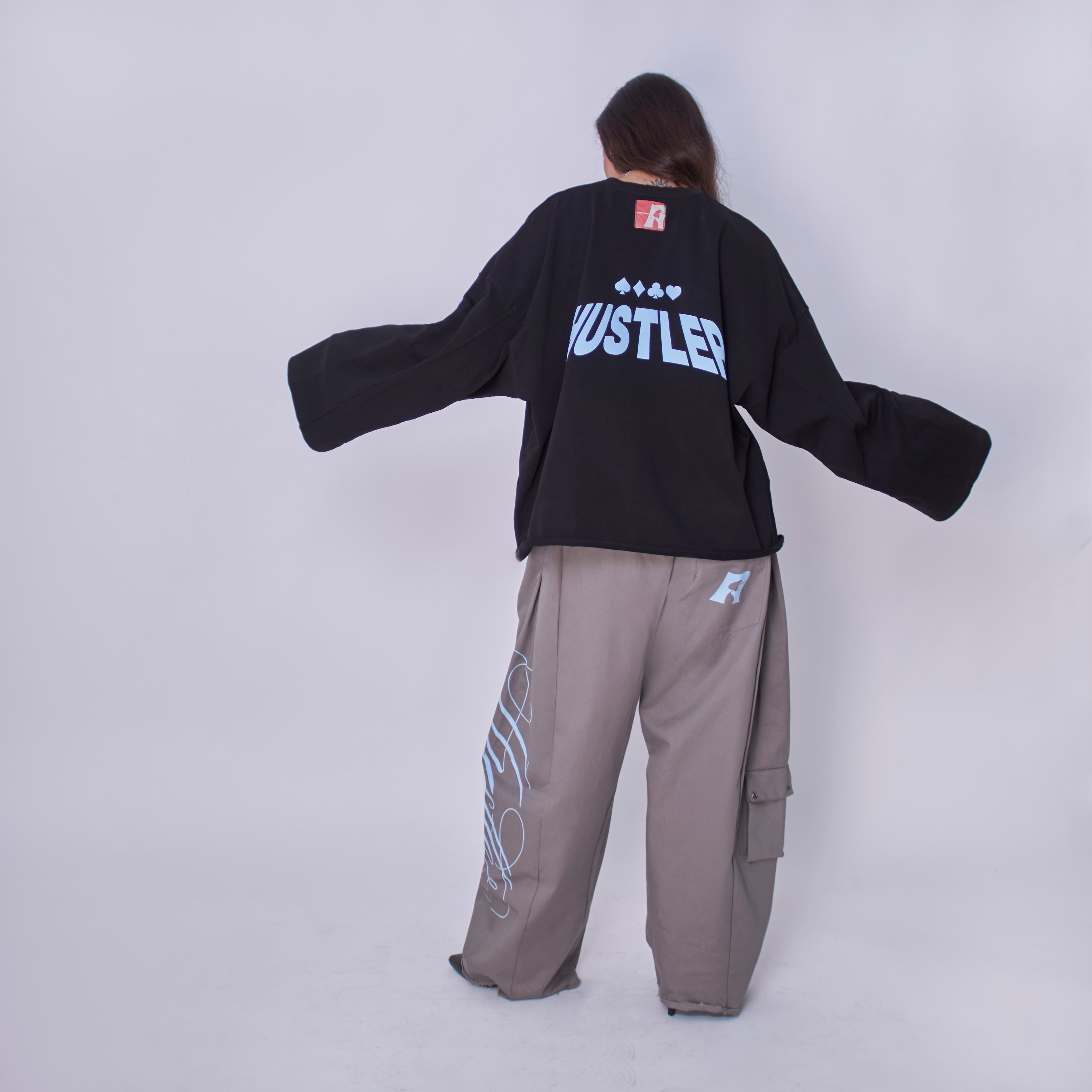 Hustler Longsleeve Signature Black