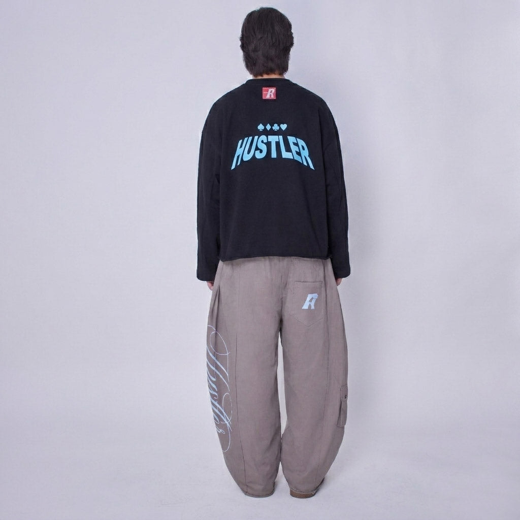 Hustler Longsleeve Signature Black