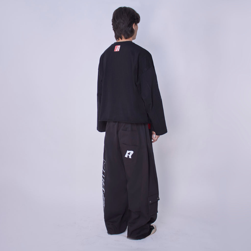 Longsleeve Script Black