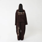 Baggy Sweatpants – Dark Brown