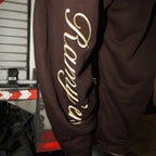 Baggy Sweatpants – Dark Brown