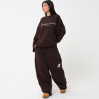 Baggy Sweatpants – Dark Brown