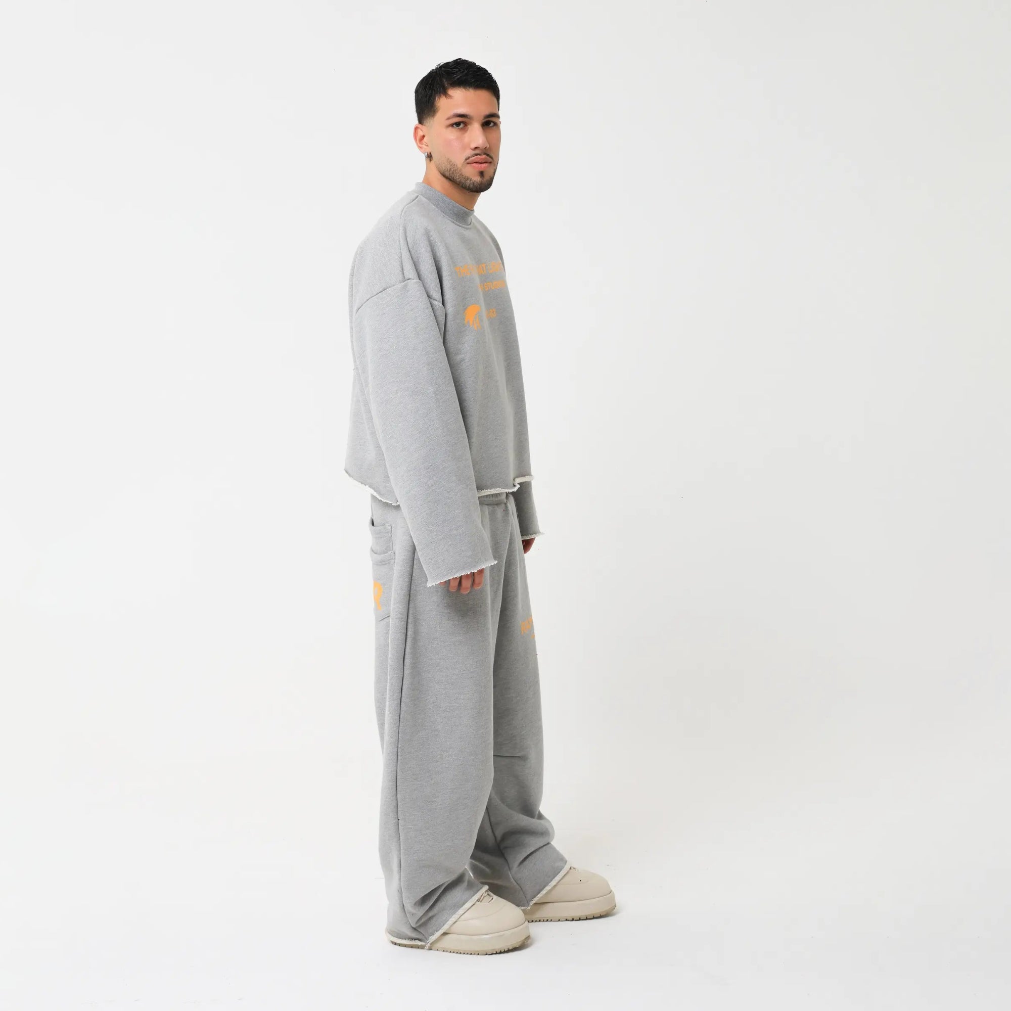 Fire Dept. Heavy Tracksuit – Ash Grey (Bundle)