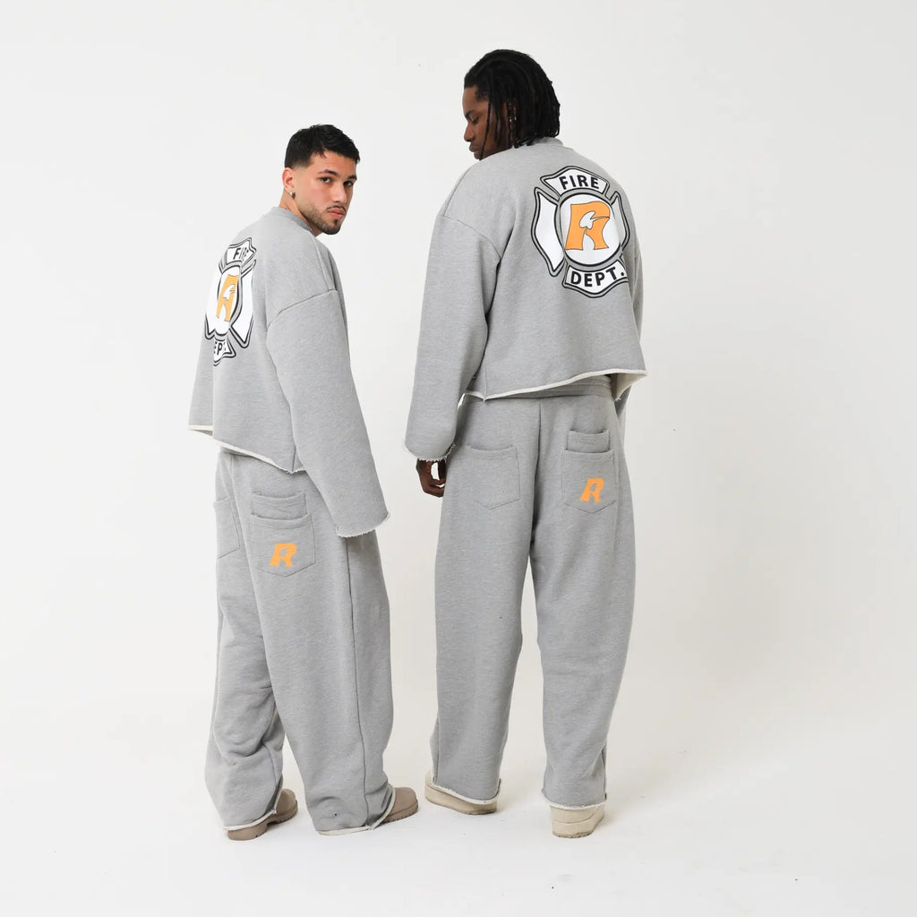 Fire Dept. Heavy Tracksuit – Ash Grey (Bundle)